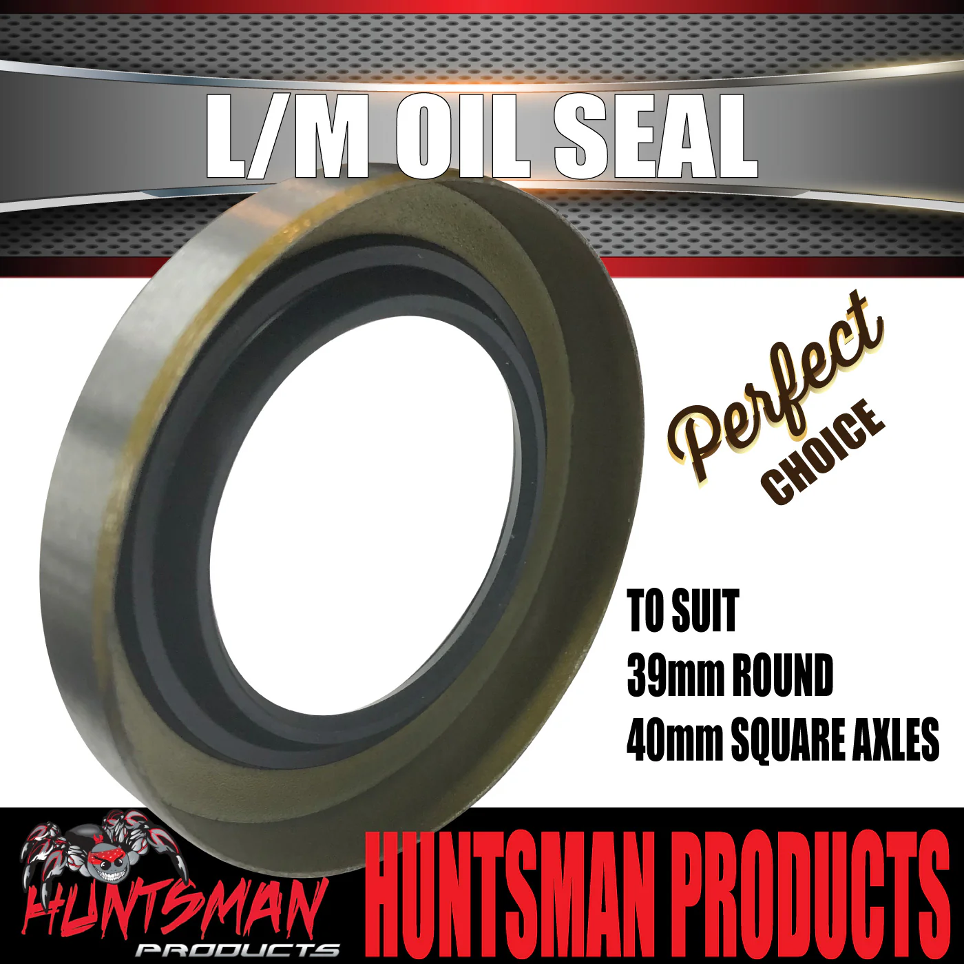 1 x Oil Seal LM (Holden) for Trailer Hub Drum Disc Holden Bearings - Image 3