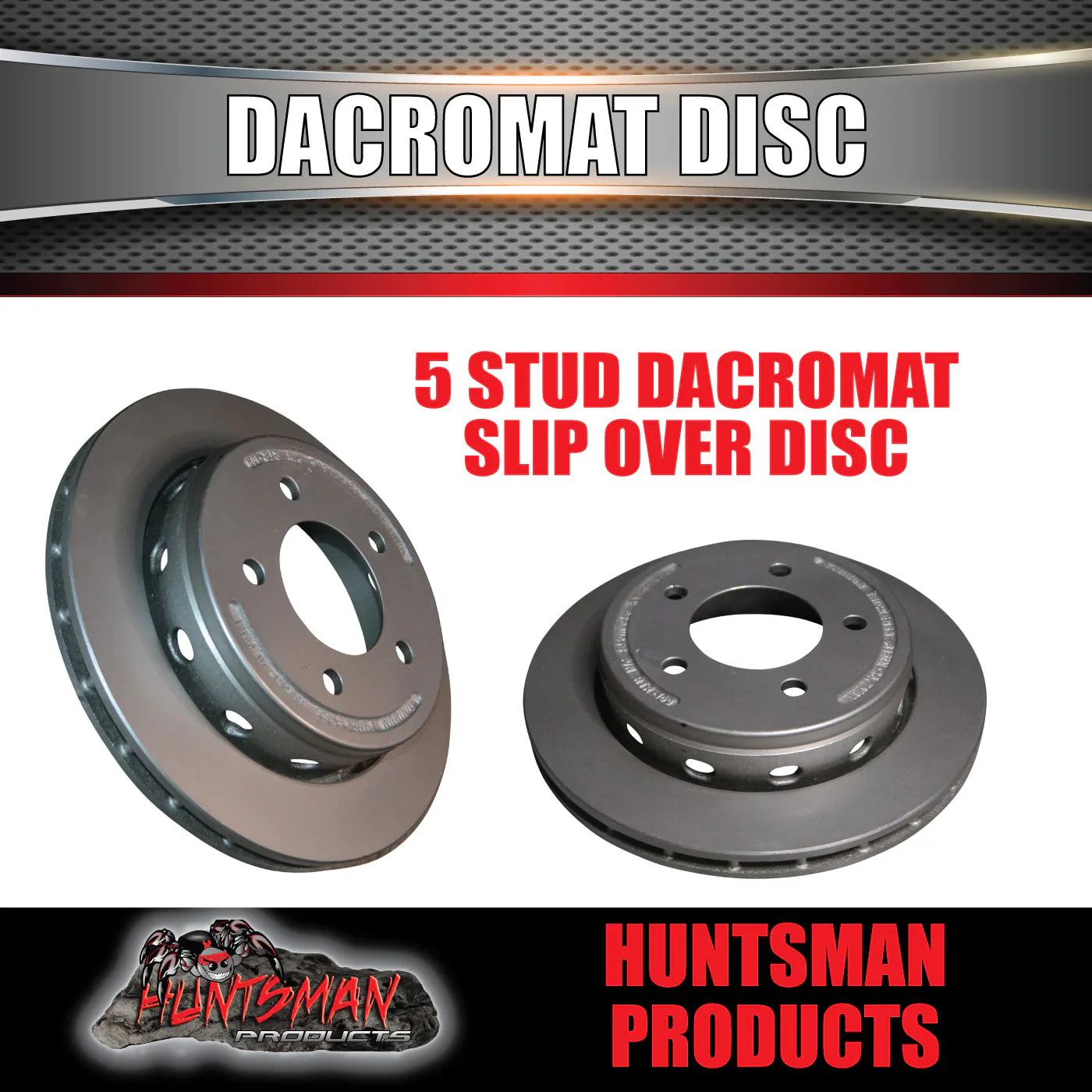 10.9" Dacromet Ventilated Trailer Caravan Hydraulic Disc Brake Kit - Image 3