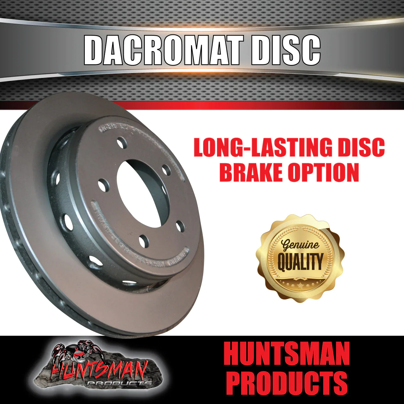 10.9" Dacromet Ventilated Trailer Caravan Hydraulic Disc Brake Kit - Image 6