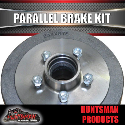 10" Parallel Trailer Electric Brake Kit. S.G Cast Drums.. - Image 2