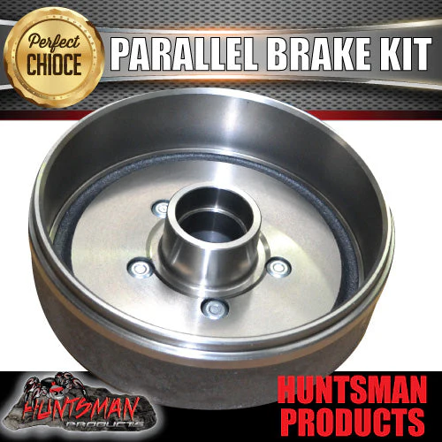 10" Parallel Trailer Electric Brake Kit. S.G Cast Drums.. - Image 3