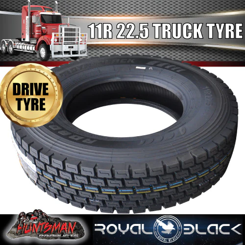 11R22.5 ROYAL BLACK TRUCK TYRE 148/145M 16PLY- DRIVE. - Image 3