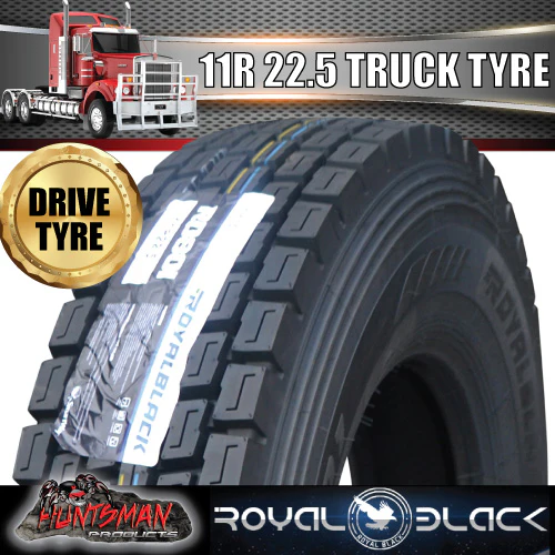 11R22.5 ROYAL BLACK TRUCK TYRE 148/145M 16PLY- DRIVE. - Image 5