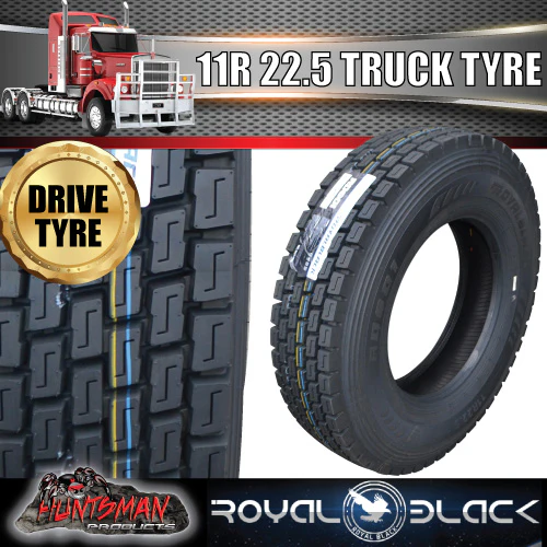 11R22.5 ROYAL BLACK TRUCK TYRE 148/145M 16PLY- DRIVE. - Image 6
