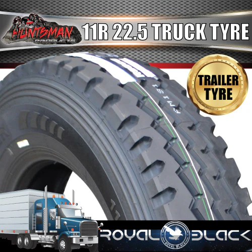 11R22.5 ROYAL BLACK TRUCK TYRE 148/145M 16PLY- TRAILER. 11 22.5 - Image 3