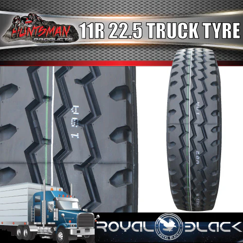 11R22.5 ROYAL BLACK TRUCK TYRE 148/145M 16PLY- TRAILER. 11 22.5 - Image 5
