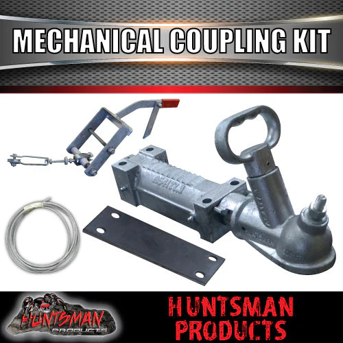 12" 6 Stud Trailer Mechanical Disc Brake & coupling kit - Image 5