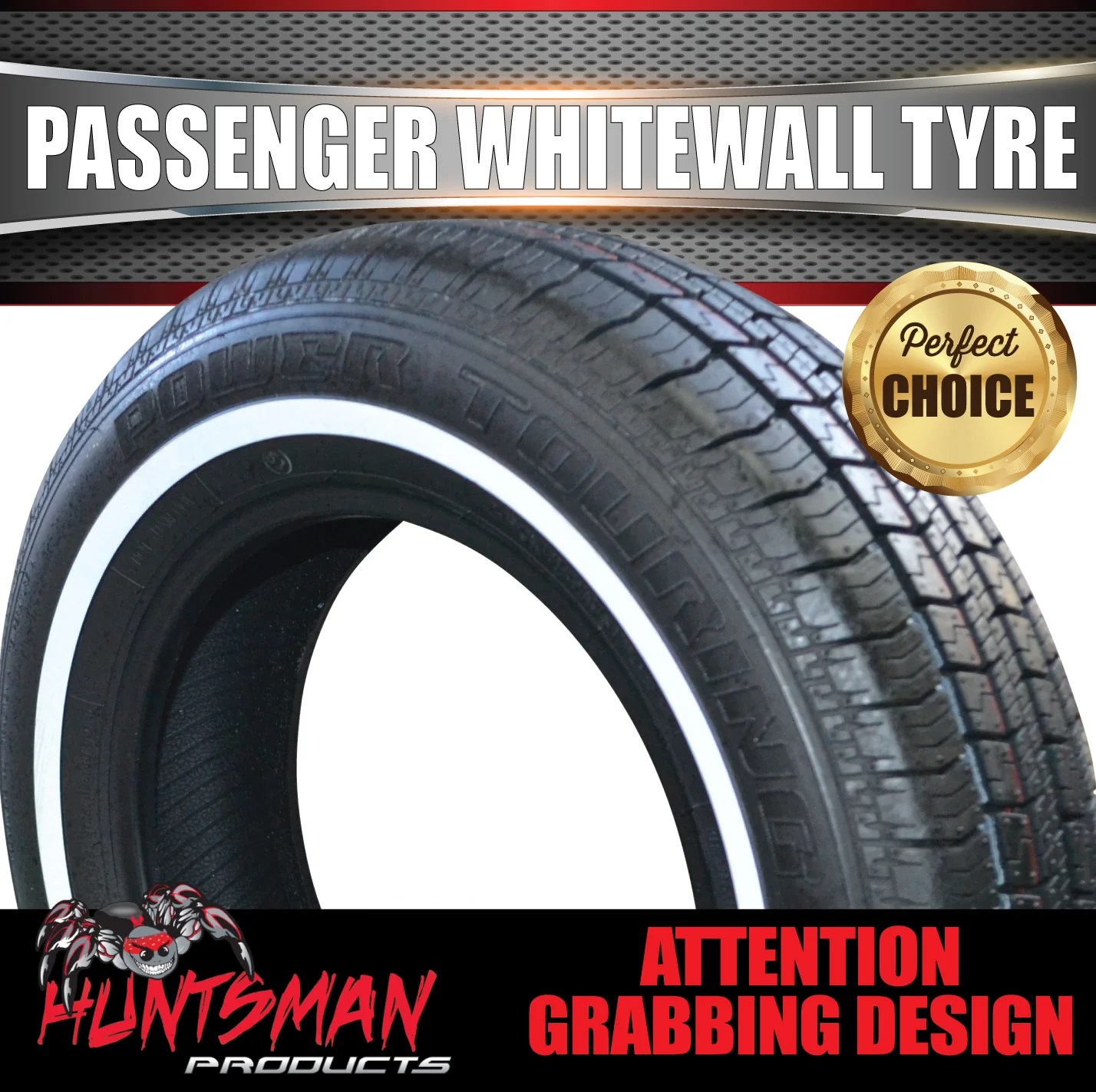 13" Whitewall 155/80R13 Suretrac Tyre 14mm White Line. 79S.  155 80 13 - Image 5
