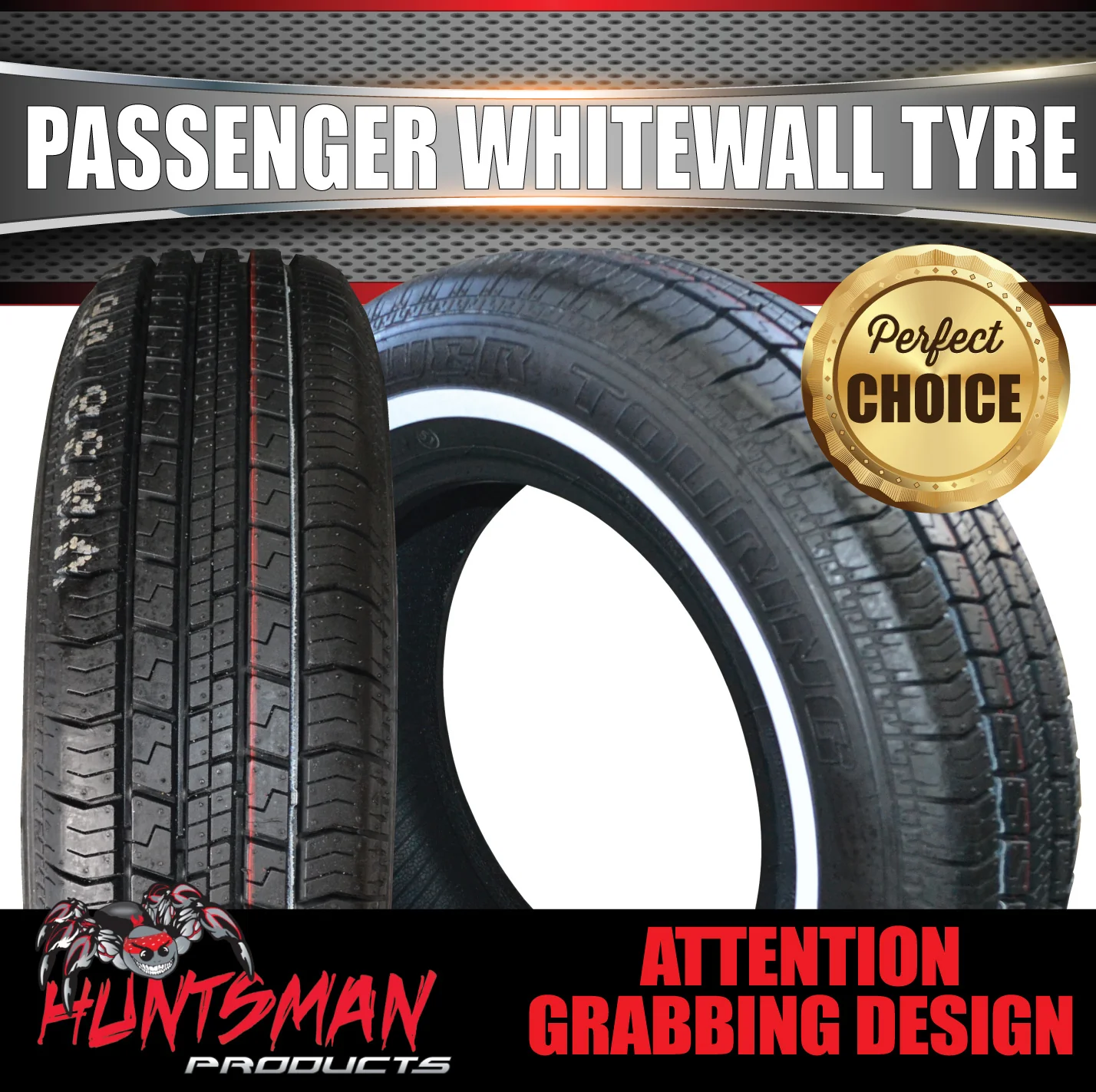 13" Whitewall 155/80R13 Suretrac Tyre 14mm White Line. 79S.  155 80 13 - Image 7