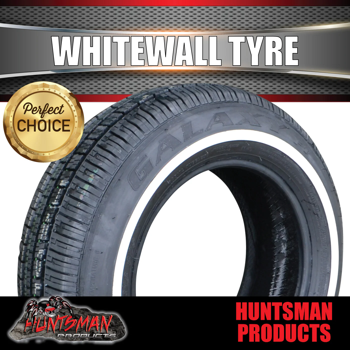 175/70R13 Whitewall Vitour Galaxy Tyres 14mm Line  82T White Wall 175 70 13 - Image 4