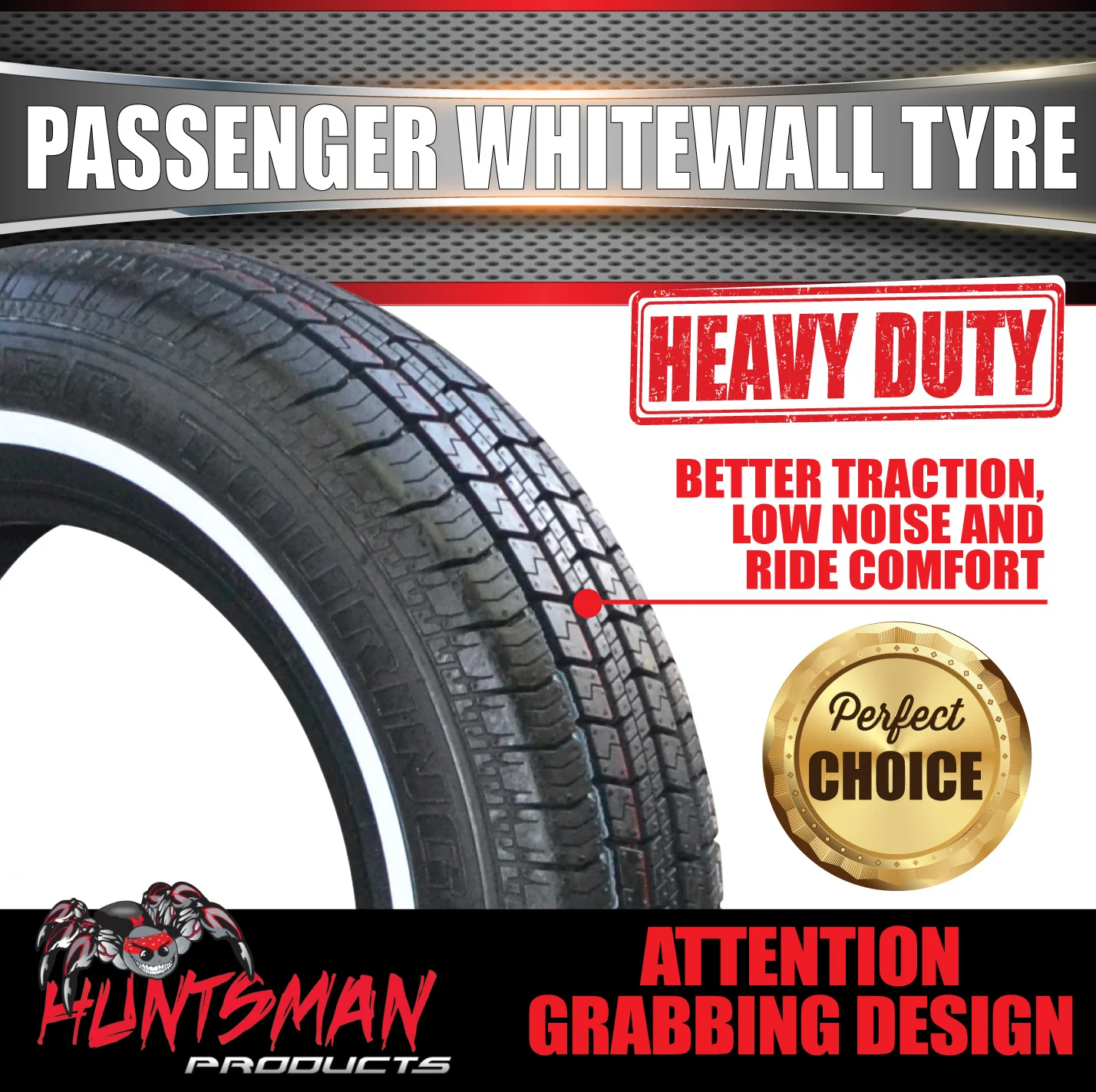 14" Whitewall 175/70R14 Suretrac Tyre 17mm White Line. 84S.  175 70 14 - Image 6