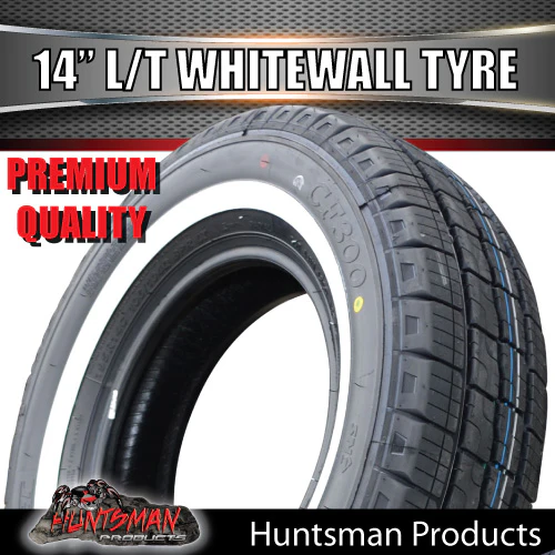 195R14C 106/104R Comforser CF300 14" Commercial Whitewall Tyre. 25mm White Line 195 14 - Image 6