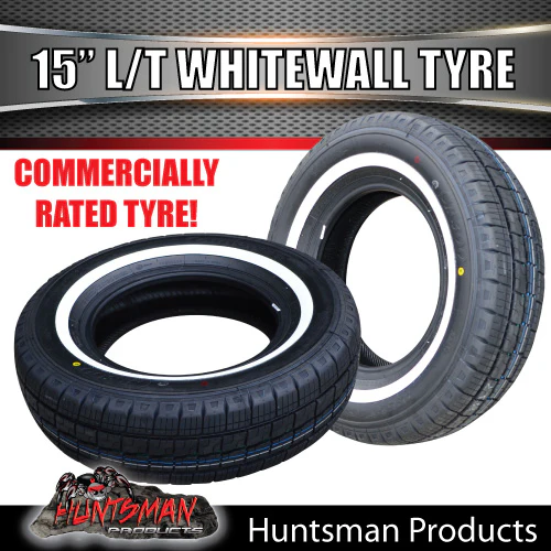 195R15C 106/104R Comforser CF300 15" Commercial Whitewall Tyre. 25mm White Line 195 15 - Image 5