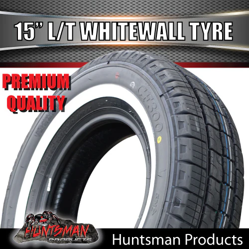 195R15C 106/104R Comforser CF300 15" Commercial Whitewall Tyre. 25mm White Line 195 15 - Image 6