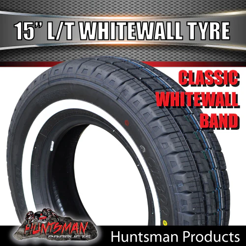 205/75R15C 110/108R Comforser CF300 15" Commercial Whitewall Tyre. 25mm White Line 205 75 15 - Image 4