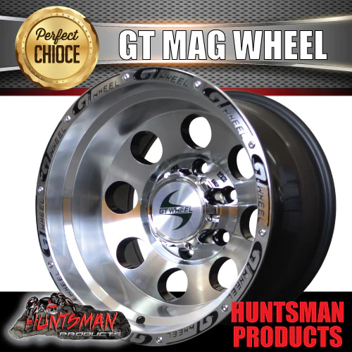15X10 GT Alloy Mad Wheel 4X4 4wd 6/139.7 PCD -44 Offset Fits Toyota Nissan Etc - Image 5