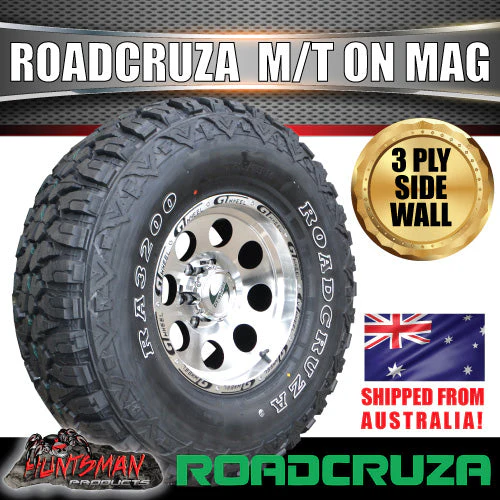 15x10 GT Alloy Mag Wheel 6/139.7 PCD & 35X12.5R15 Roadcruza Mud Tyre 35 12.5 15. - Image 8