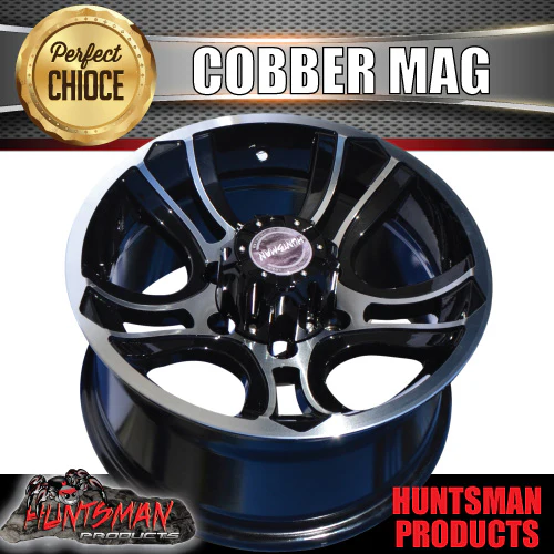 15X8 0 Offset Cobber Mag Wheel 6/139.7 pcd - Image 4