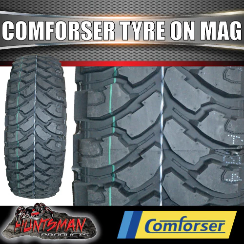 15X8 GT Alloy Mag Rim 6/139.7 PCD & 31x10.5R15 Comforser Mud Tyre 31 10.5 15. - Image 9