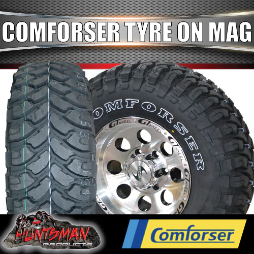 16x8 GT Alloy Mag Wheel Rim & 265/75R16 Comforser Mud Tyre 265 75 16 - Image 8