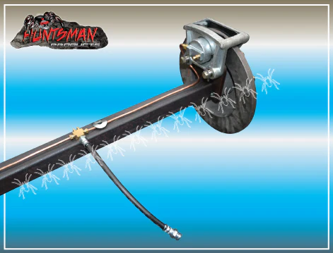 1600Kg Parallel Hydraulic Disc Braked Axle. 50mm Square - Image 3