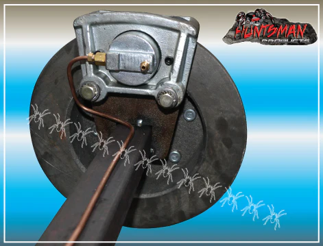 1600Kg Parallel Hydraulic Disc Braked Axle. 50mm Square - Image 4