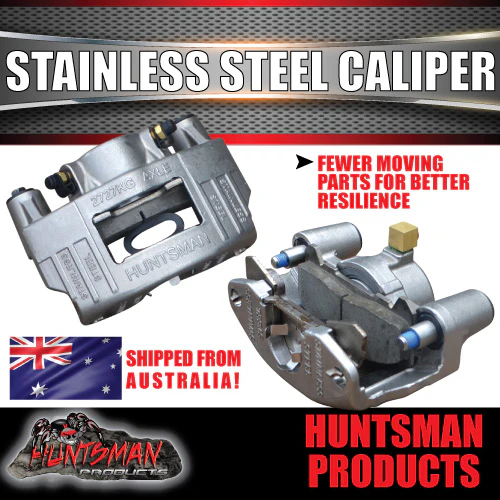 1600Kg Stainless Steel Trailer Hydraulic Ventilated Disc Brake Kit. 6 Stud L/C - Image 7