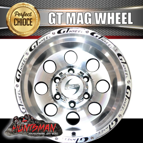 16X10 GT ALLOY MAG WHEEL 4X4 4WD 6/139.7 -44 OFFSET - Image 3