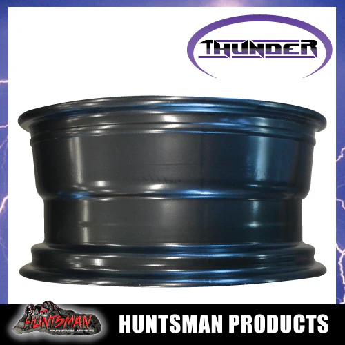 16x8 5/150 PCD Black thunder Steel Wheel Rim -50 Offset.   Fits Toyota Landcruiser - Image 3