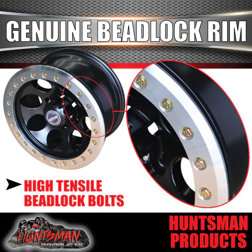 16X8 6/139.7 PCD -25 Offset Alloy Genuine Beadlock Rim - Image 5