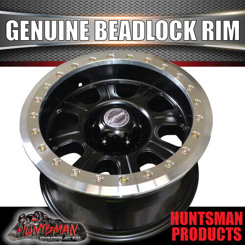 16X8 6/139.7 PCD -25 Offset D Hole Alloy Genuine Beadlock Rim Fit Patrol Landcruiser + Many More - Image 3