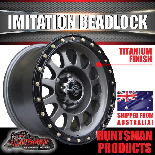 17x8.5 Imitation Beadlock Alloy Wheel 6/139.7 ET0 & 265/65R17 Roadcruza AT Tyre - Image 7