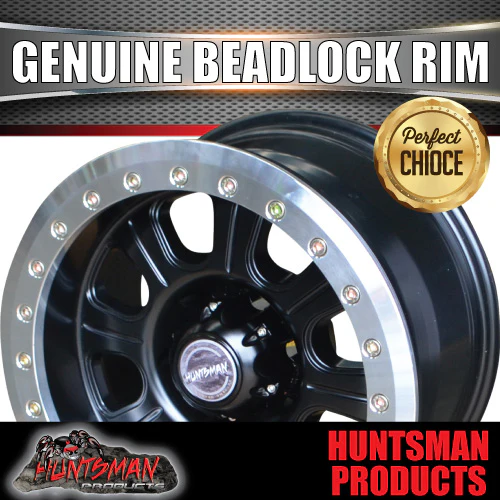 17X9 6/139.7 PCD -30 Offset Alloy Genuine Beadlock Rim Fit Patrol Landcruiser + Many More - Image 3