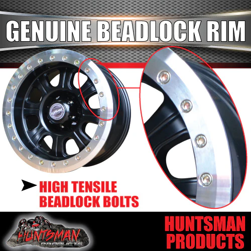 17X9 6/139.7 PCD -30 Offset Alloy Genuine Beadlock Rim Fit Patrol Landcruiser + Many More - Image 5
