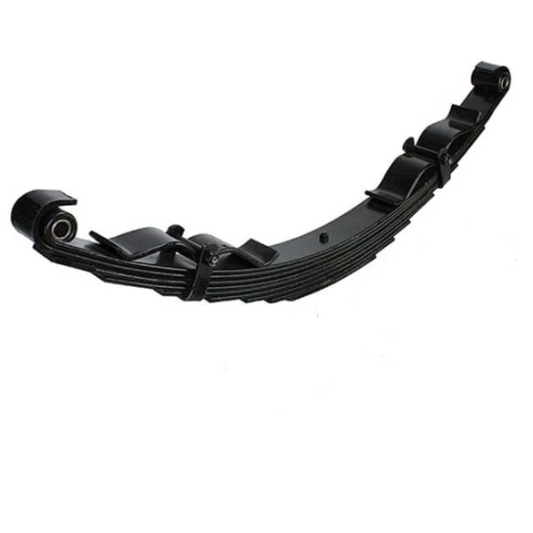 1x 9 Leaf Off Road Trailer Caravan Camper spring 2000Kg (per pair) with Rebound Straps. Shot Peened - Image 3