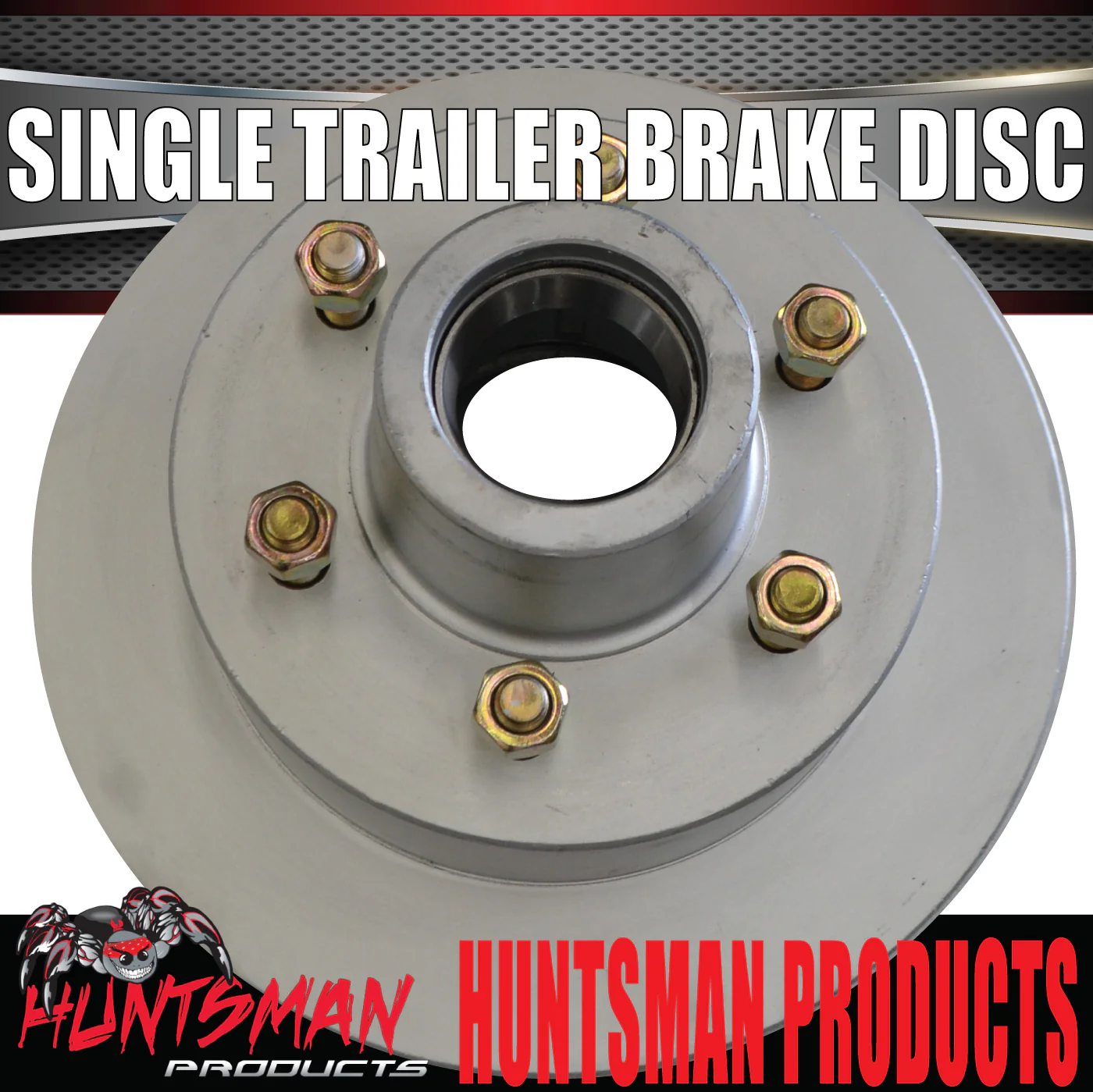 1x 12" Dacromet 2000kg 6 Stud Trailer Disc 6/139.7 PCD & Bearing Kit. Alko Style Marine Seal - Image 6