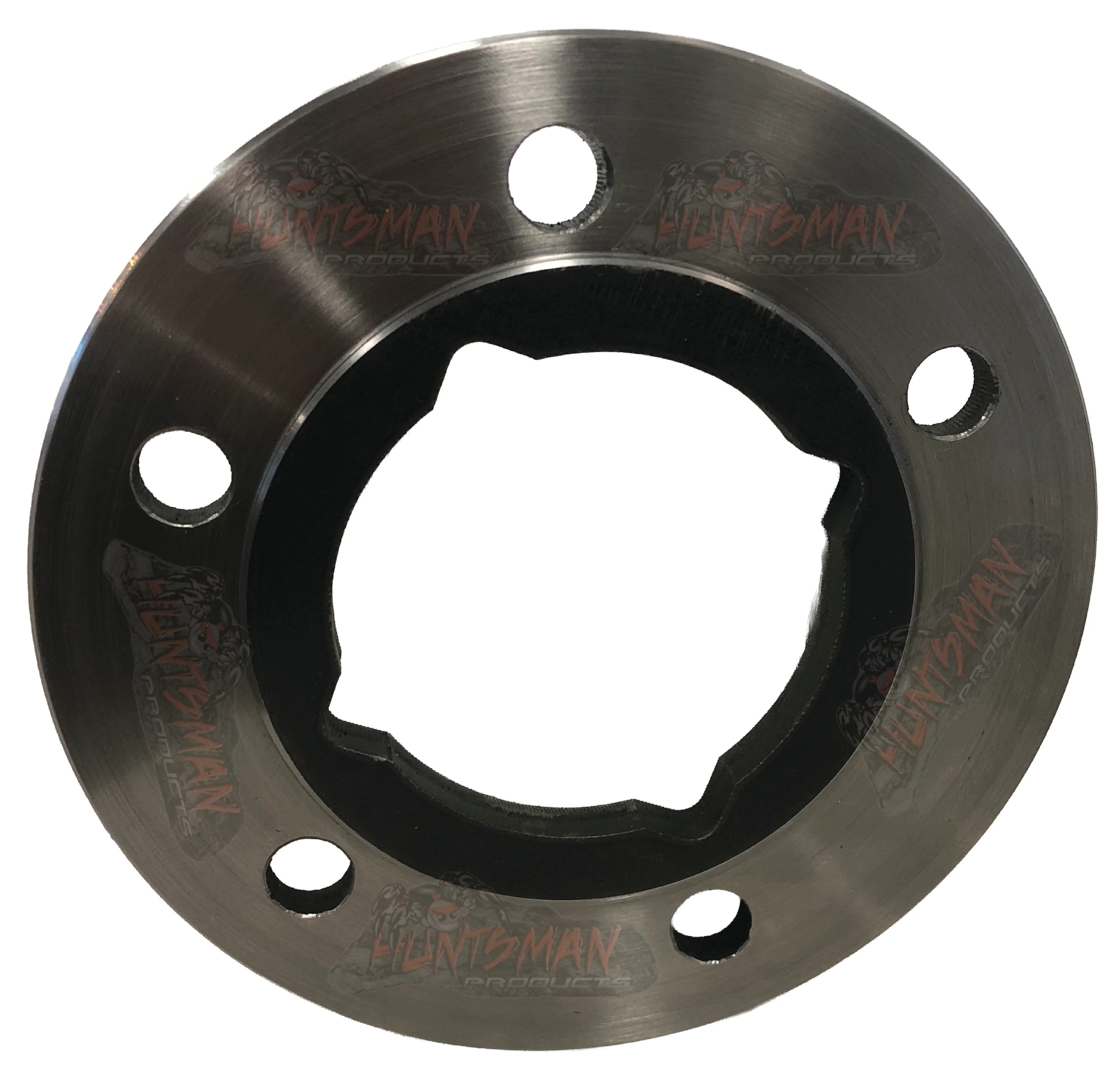 1x Weld Trailer Brake Mount For 12" Electric Brakes For 65mm Round or 50mm Square Axles - Image 2
