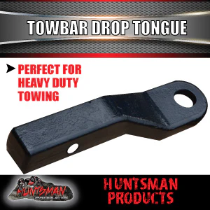 2" DROP FORGED TOWBAR TONGUE TO SUIT 70MM 4500KG RATED TOW BALL. - Image 3