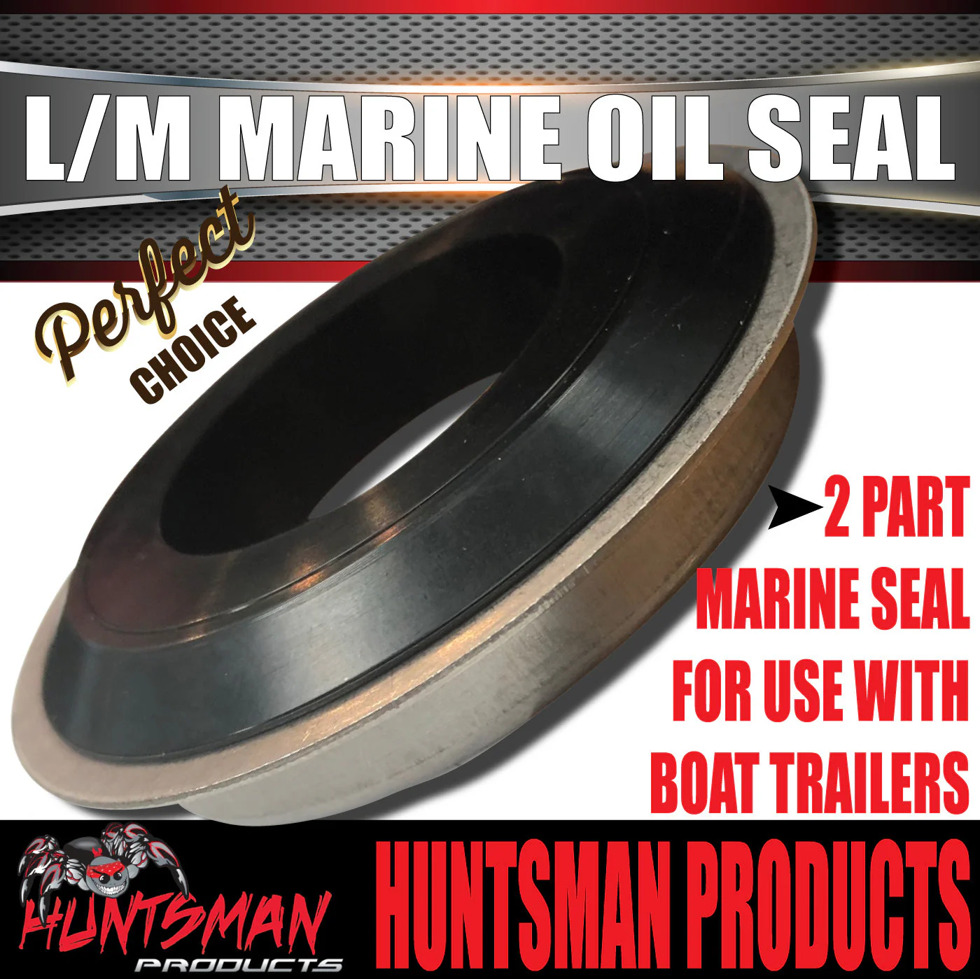 2 x Marine Oil Seal LM (Holden) for Trailer Hub Drum Disc Holden Bearings - Image 4