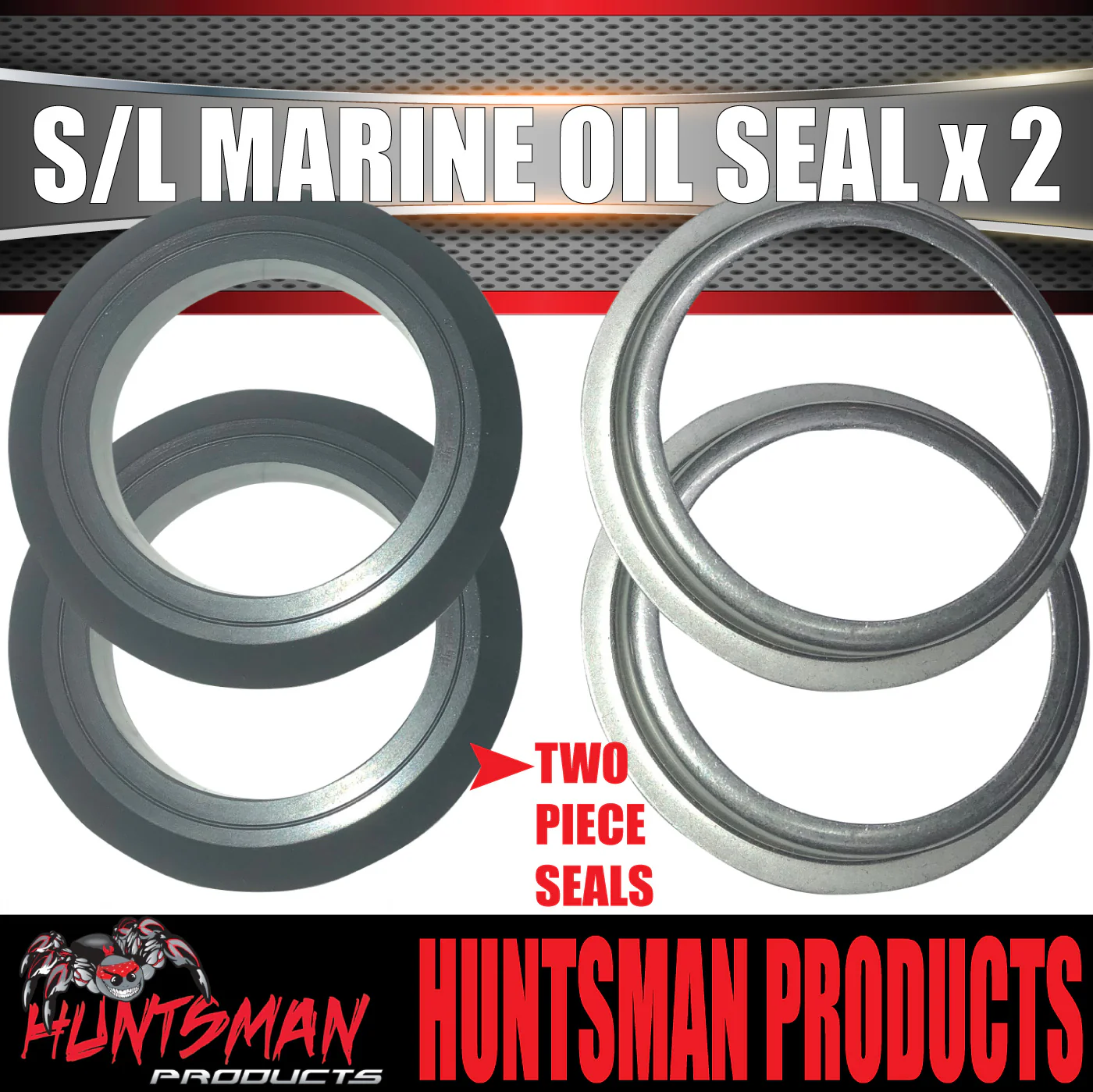 2 x Marine Oil Seal SL Slimline (Ford) for Boat Trailer Hub Disc Ford Bearings - Image 4