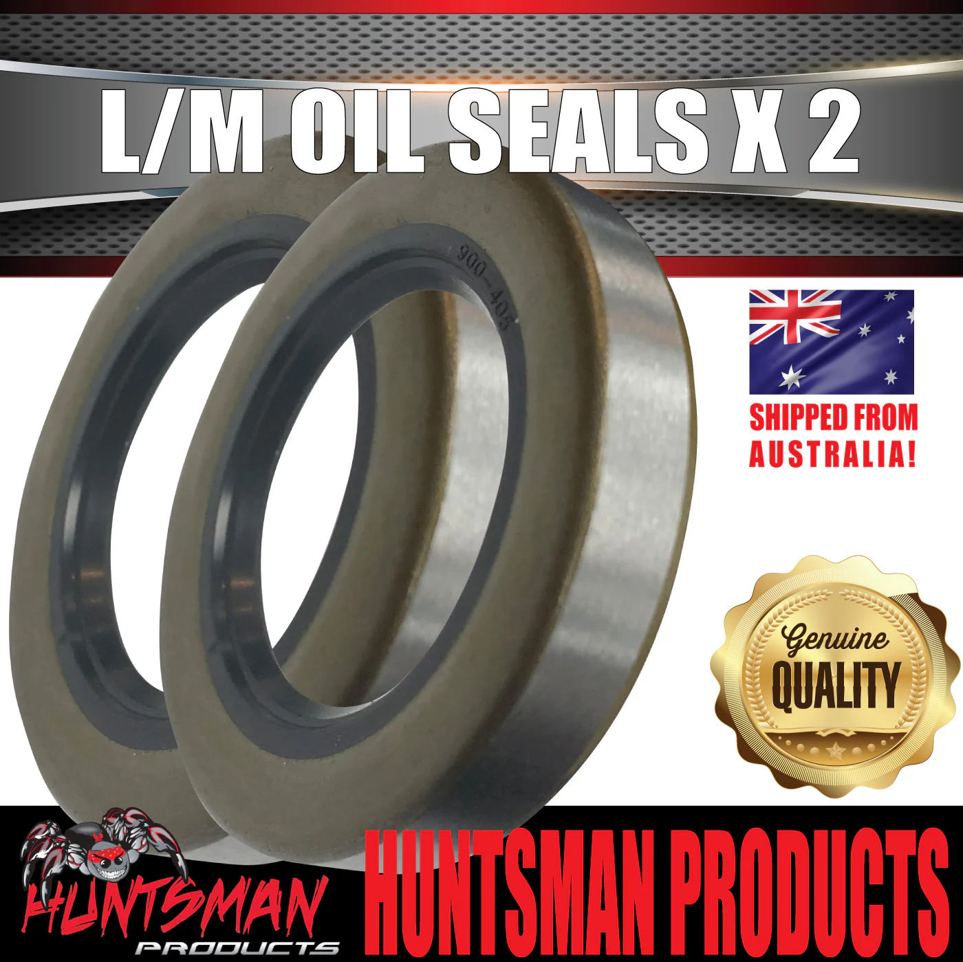 2 x Oil Seal LM (Holden) for Trailer Hub Drum Disc Holden Bearings - Image 2