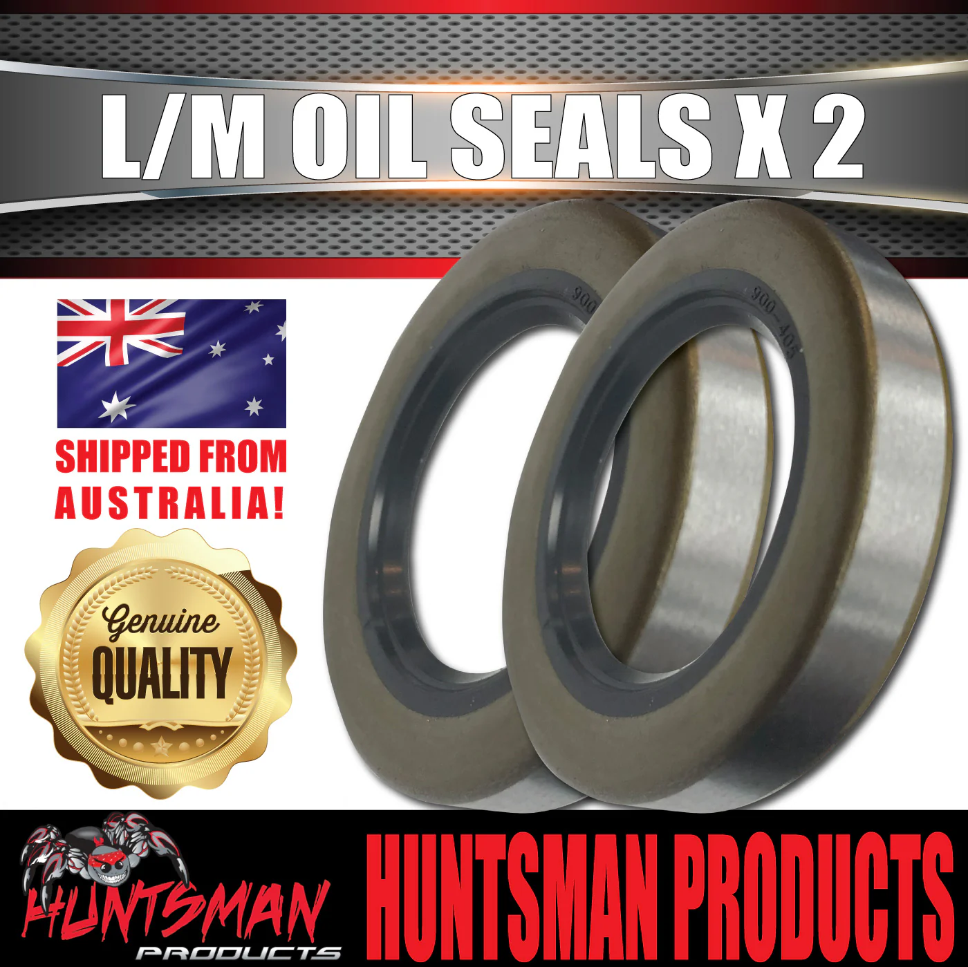 2 x Oil Seal LM (Holden) for Trailer Hub Drum Disc Holden Bearings - Image 3