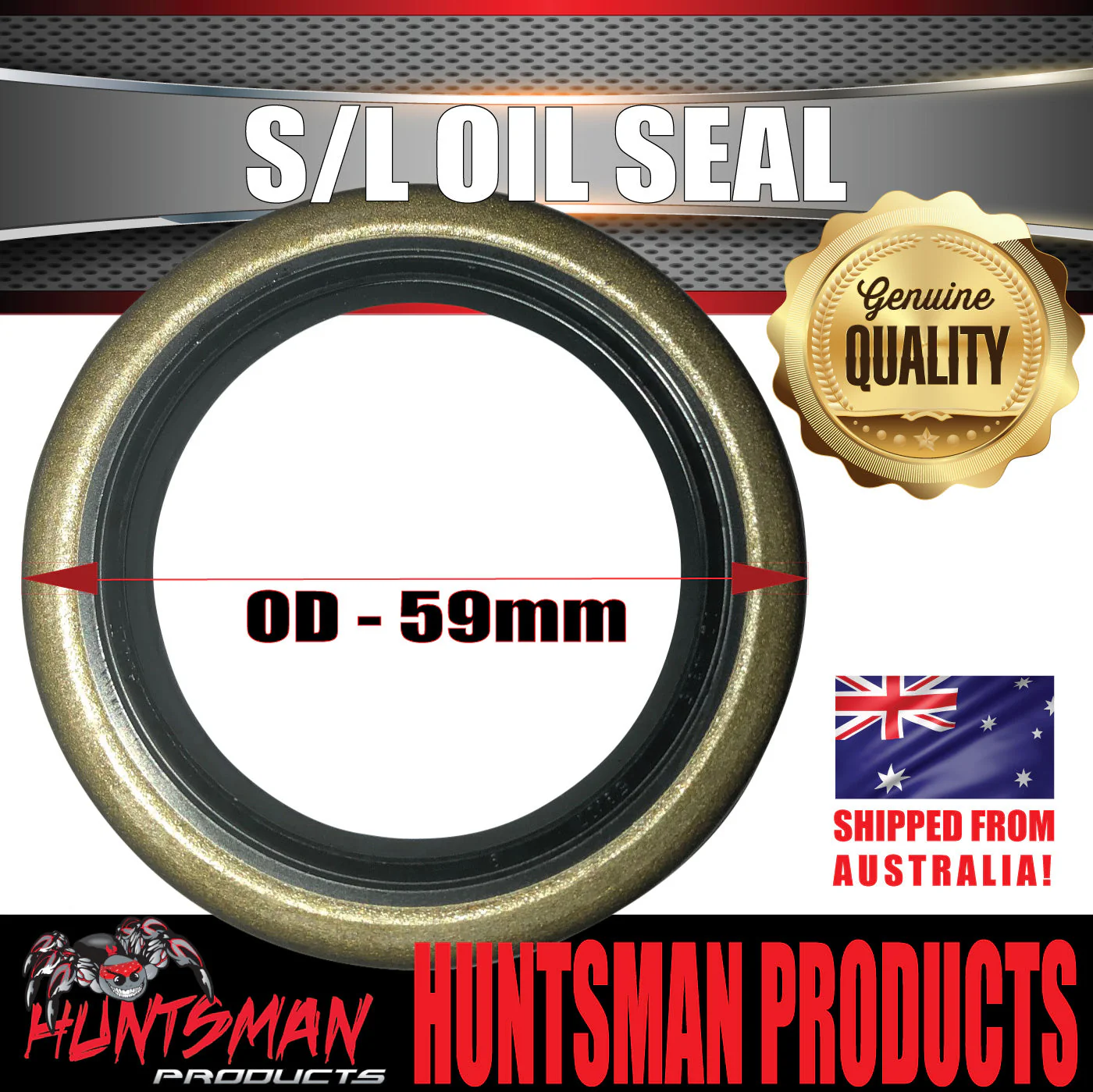 2 x Oil Seal SL (Ford) for Trailer Hub Drum Disc Ford Bearings - Image 5