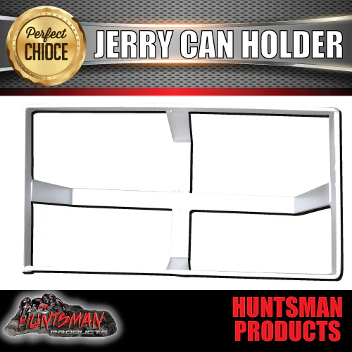 20 Litre Jerry Can Holder Galvanised Dacromet Finish For Trailer Caravan Ute - Image 3