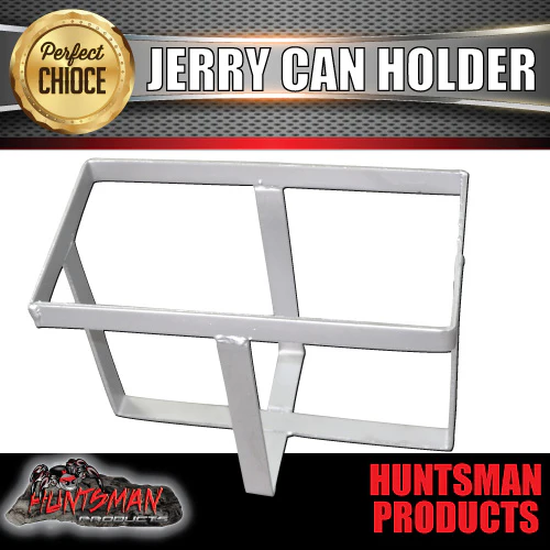 20 Litre Jerry Can Holder Galvanised Dacromet Finish For Trailer Caravan Ute - Image 4
