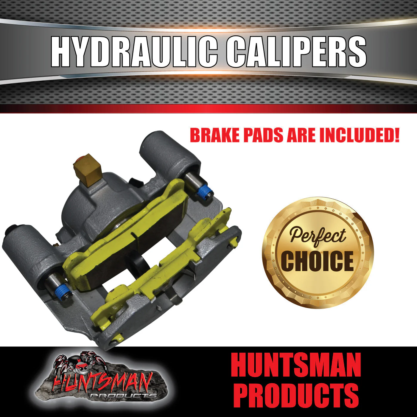 2000Kg 12" L/C Dacromet Boat Trailer Caravan Hydraulic Ventilated Disc Brake Kit - Image 8
