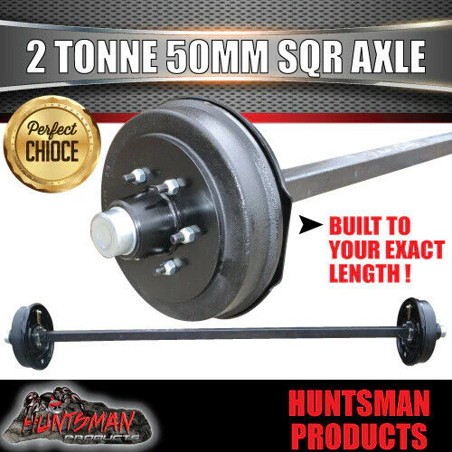 2000KG DIY Off Road Trailer Kit. Outback Springs, 10" J/Wheel, Poly Coupling - Image 2