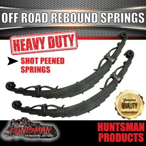 2000KG DIY Off Road Trailer Kit. Outback Springs, 10" J/Wheel, Poly Coupling - Image 4