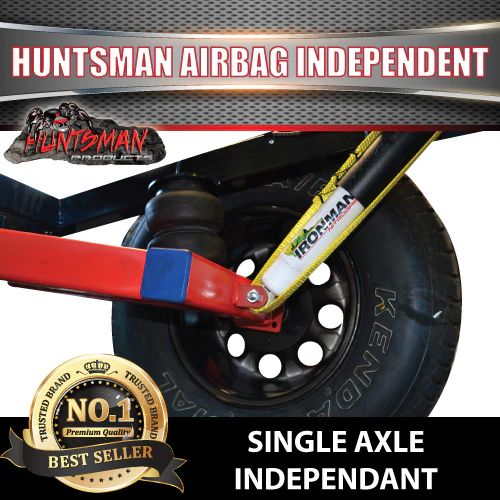 2000KG Off road Camper Trailer Caravan Air Bag Independent Suspension - Image 6