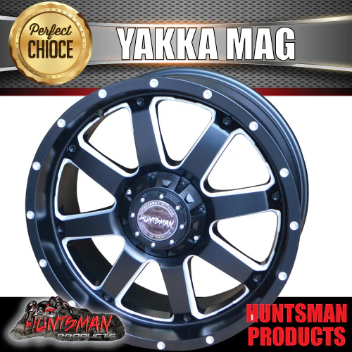 20x9, +35 Offset YAKKA Mag Wheel 6/139.7 pcd - Image 3